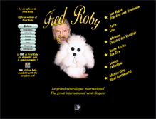 Tablet Screenshot of fred-roby.com